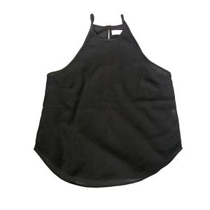 ABERCROMBIE Black Halter Top